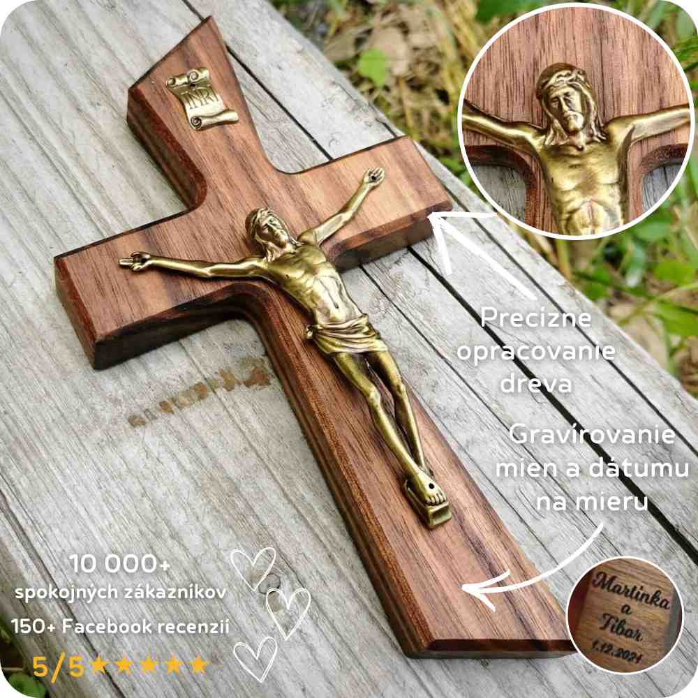 svadobny krizik s jezisom DrevoDed