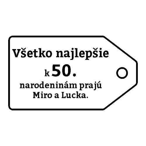 vzor Štítok