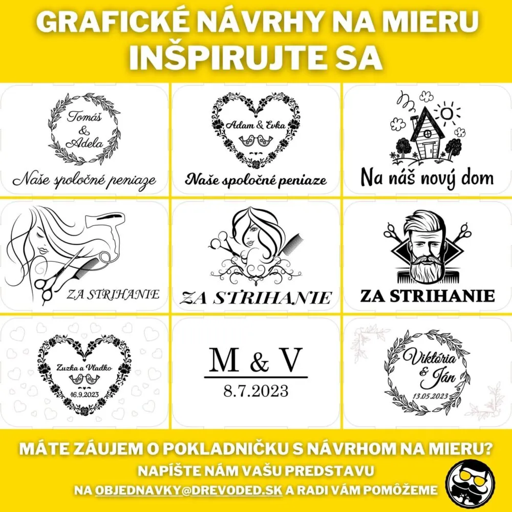 Pokladničky Inšpirácia 1 DrevoĎed.sk