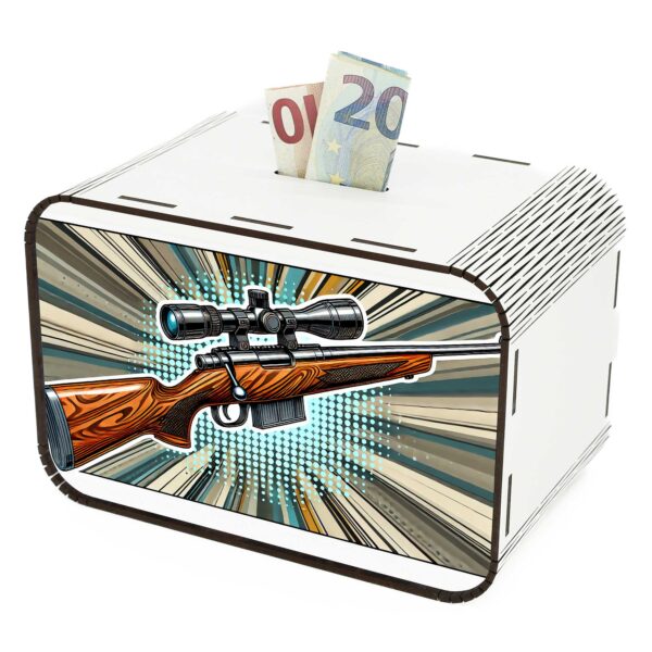 Pokladnička - Puška SK-02-038 DrevoDed.sk